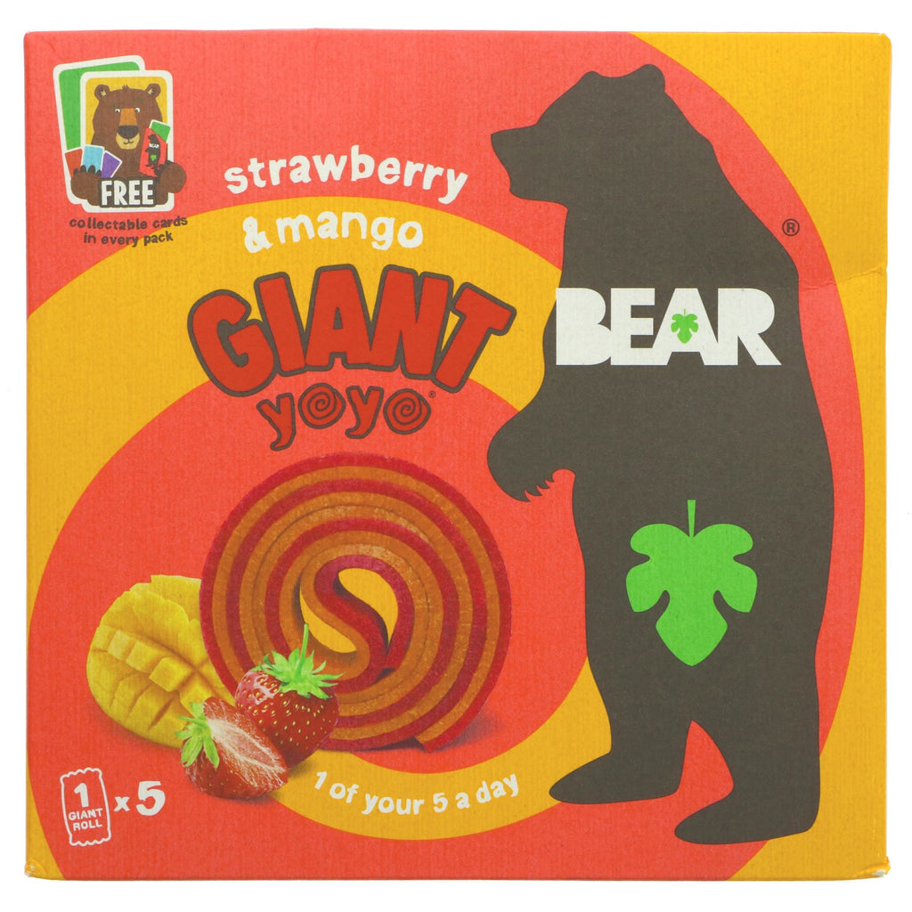 Bear | Giant Yoyo -Strawberry/Mango | 5 x 20g