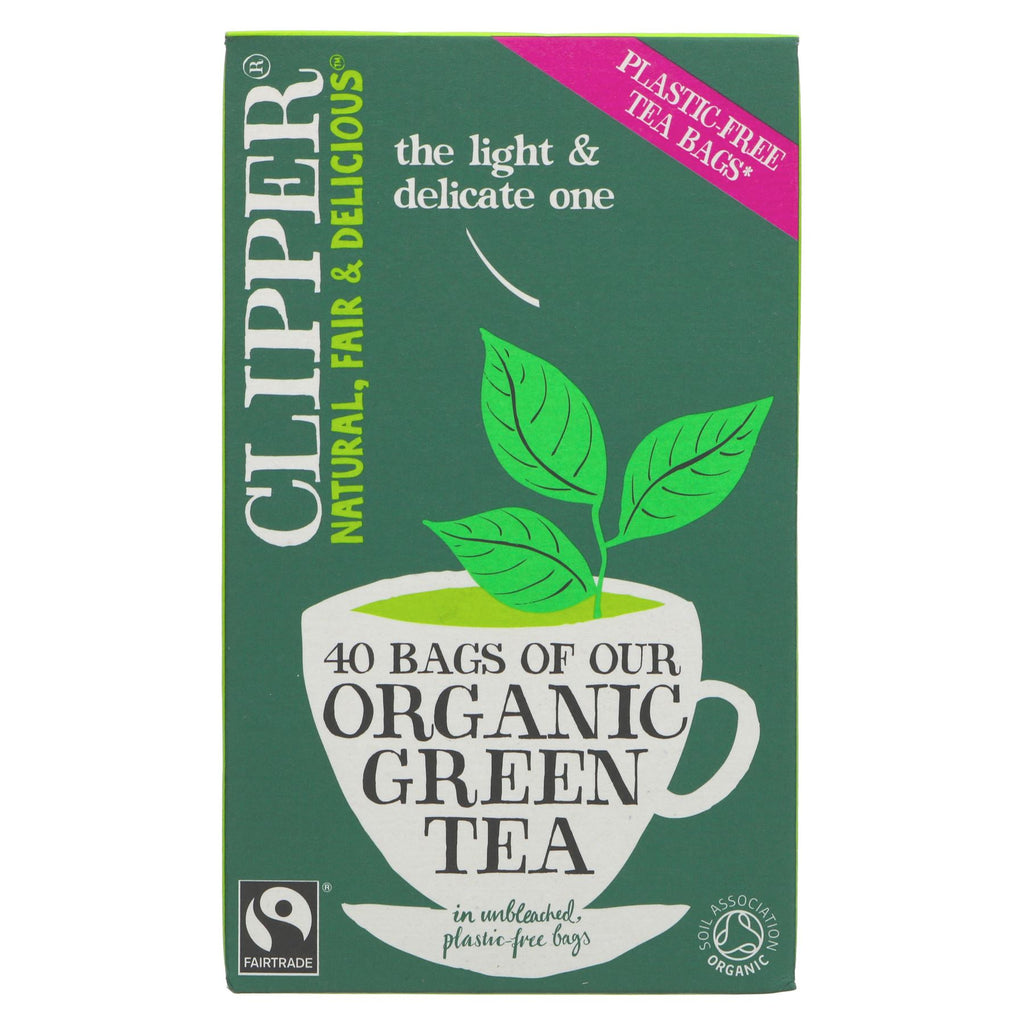 Clipper | FT Organic Green Tea | 40 bags