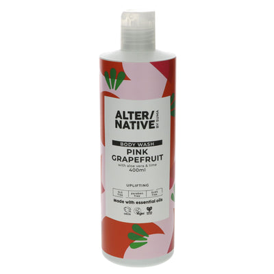 Alter/Native | Body Wash - Pink Grapefruit - Uplifting with lime | 400ml