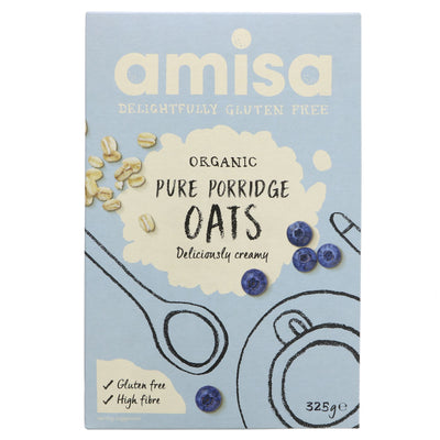 Amisa | Organic Porridge Oats | 325g