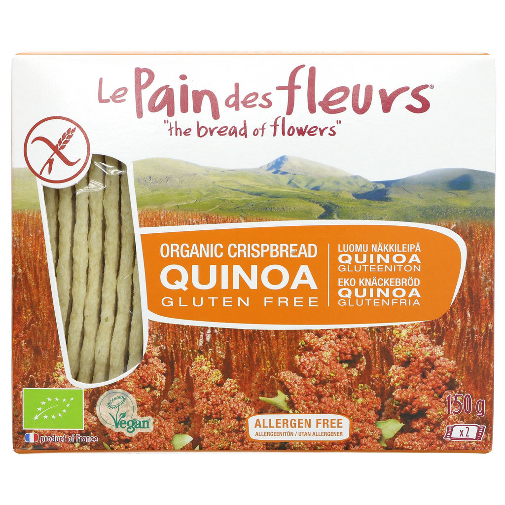 Le Pain Des Fleurs | Quinoa Crispbread | 150g