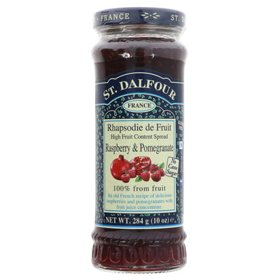 St Dalfour | Raspberry & Pomegranate Spread | 284G