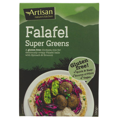 Artisan Grains | Falafel - Super Greens - Spinach & Broccoli | 150g