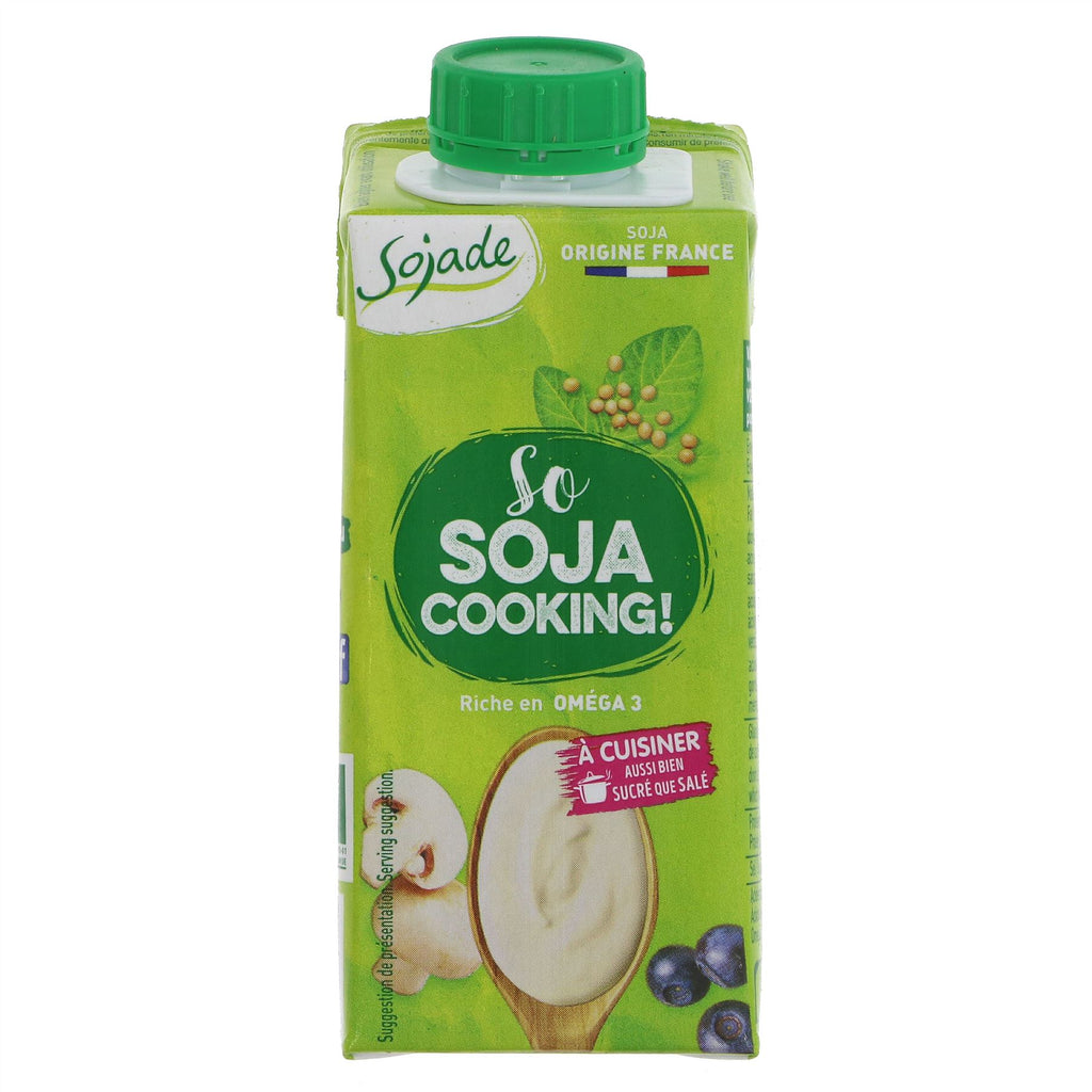 Sojade | Cuisine- Organic Soya Cream - now with screwtop | 200ml