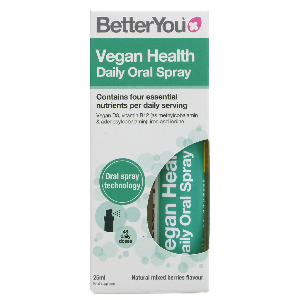 Better You | Vegan Health Spray - Essential Vitamins & Minerals | 25ml