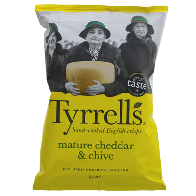 Tyrrells | Cheddar Cheese & Chive | 150G