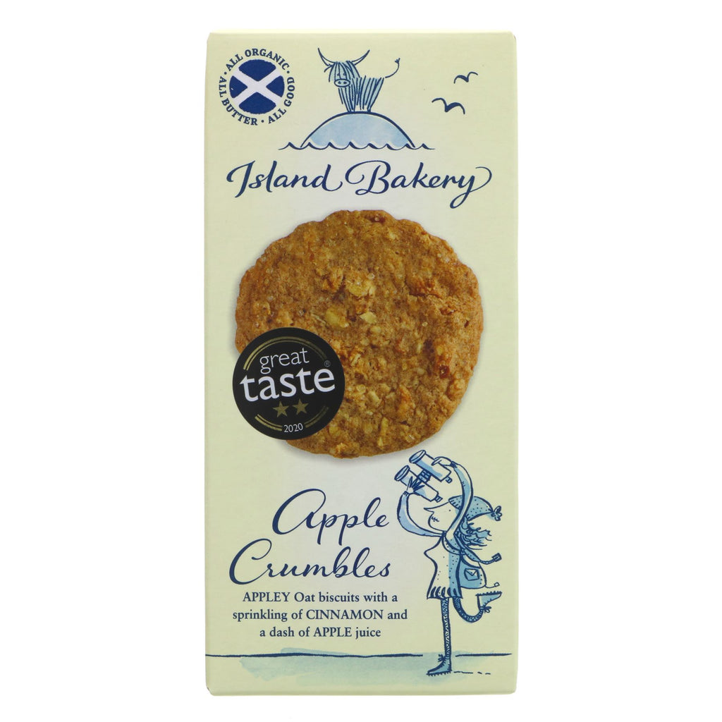 Island Bakery | Apple Crumbles Organic Biscuit | 125g