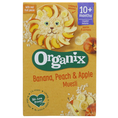 Organix | Banana,Peach & Apple Muesli | 200g
