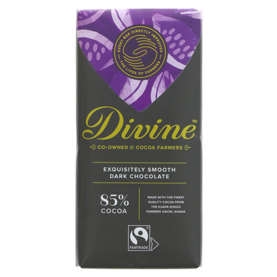 Divine | 85% Dark Chocolate | 90g