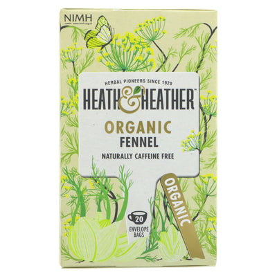 Heath And Heather | Fennel - string, tag and envelope | 20 bags