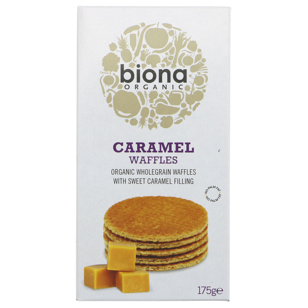 Biona | Caramel Syrup Waffles | 175g
