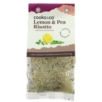 Cooks & Co | Lemon & Pea Risotto | 190g