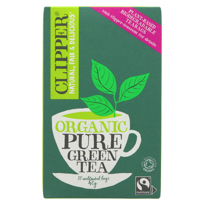 Clipper | Organic Pure Green Tea | 20 bags