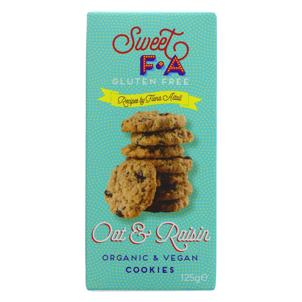 Sweet FA | Oat & Raisin Cookies | 125g