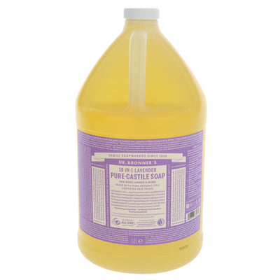 Dr Bronners | Lavender Castile Liquid Soap - Bulk size 3.8 litres | 3.8l