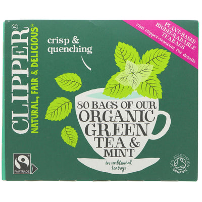 Clipper | Green and Mint | 80 bags