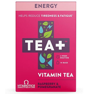 Tea+ | Tea Plus (+) Counter Display Unit - Energy Vitamin Tea | 14 Bags