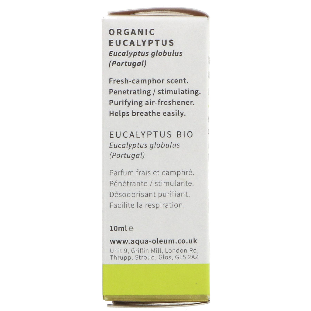 Organic Eucalyptus Essential Oil | Clearing & Invigorating | 10ml | Vegan | S.Africa