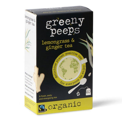 Greenypeeps | Lemongrass & Ginger Tea | 20 Bags