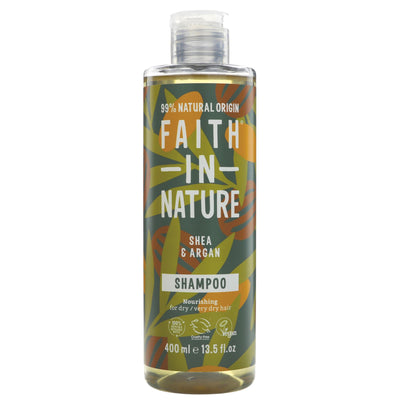 Faith In Nature | Shampoo - Shea & Argan | 400ml