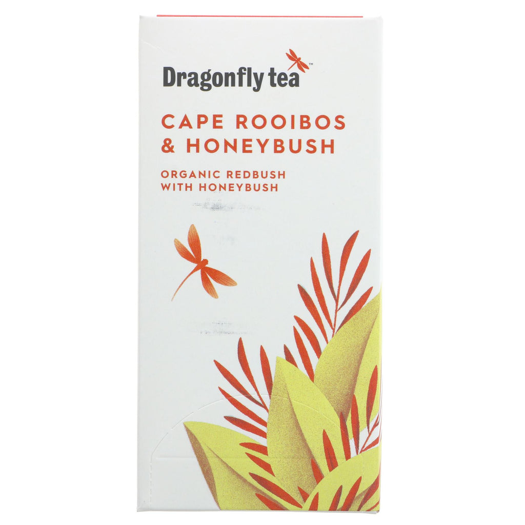 Dragonfly Tea's Cape Rooibos & Honeybush Tea: organic and vegan, caffeine-free & perfect for the whole family,