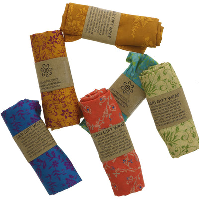 Siesta Crafts | Recycled Sari Gift Wrap/scarf | EACH