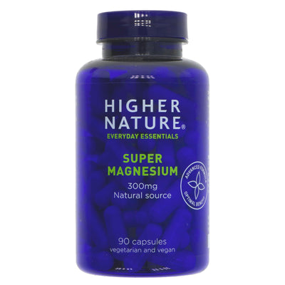 Higher Nature | Super Magnesium 300mg | 90