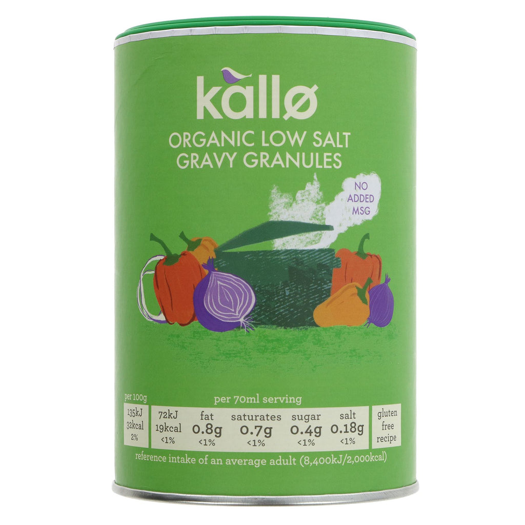 Kallo | Low Salt Org Gravy Granules | 160G