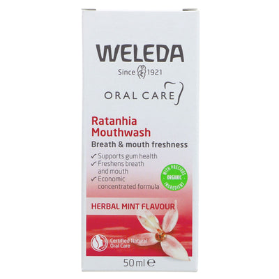 Weleda | Mouthwash - Ratanhia - natural antiseptic mouthwash | 50ml