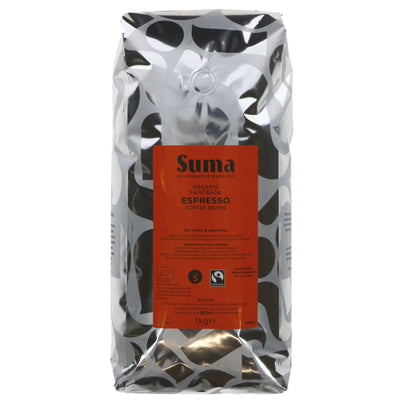 Suma | Espresso Beans - Strength 5, Rich & Full Bodied | 1kg