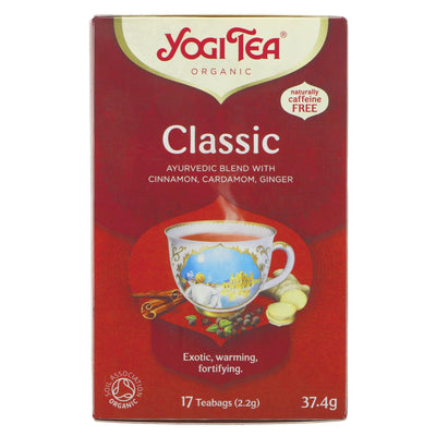 Yogi Tea | Classic Original - Cinnamon, Cardamom, Ginger | 17 bags