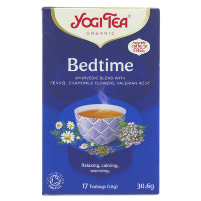 Yogi Tea | Bedtime - Fennel, Chamomile, Valerian | 17 bags