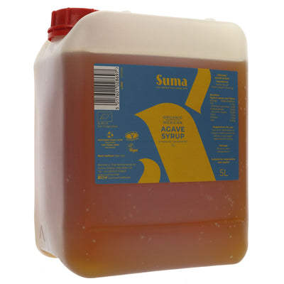 Organic Agave Syrup - Catering size - Perfect sweetener for baking, hot drinks & desserts. Vegan, No VAT.
