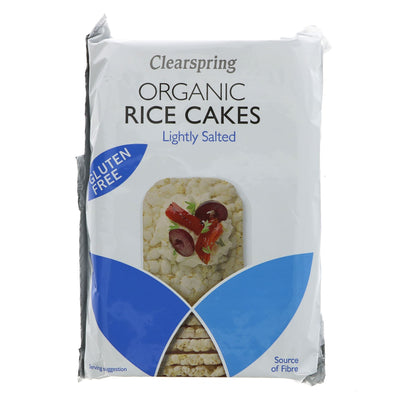 Clearspring | Rice Cakes - Lightly Salted | 130G