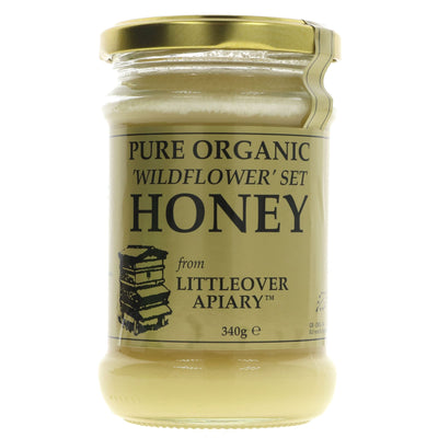 Littleover Apiaries | Organic Wildflower Set Honey | 340G