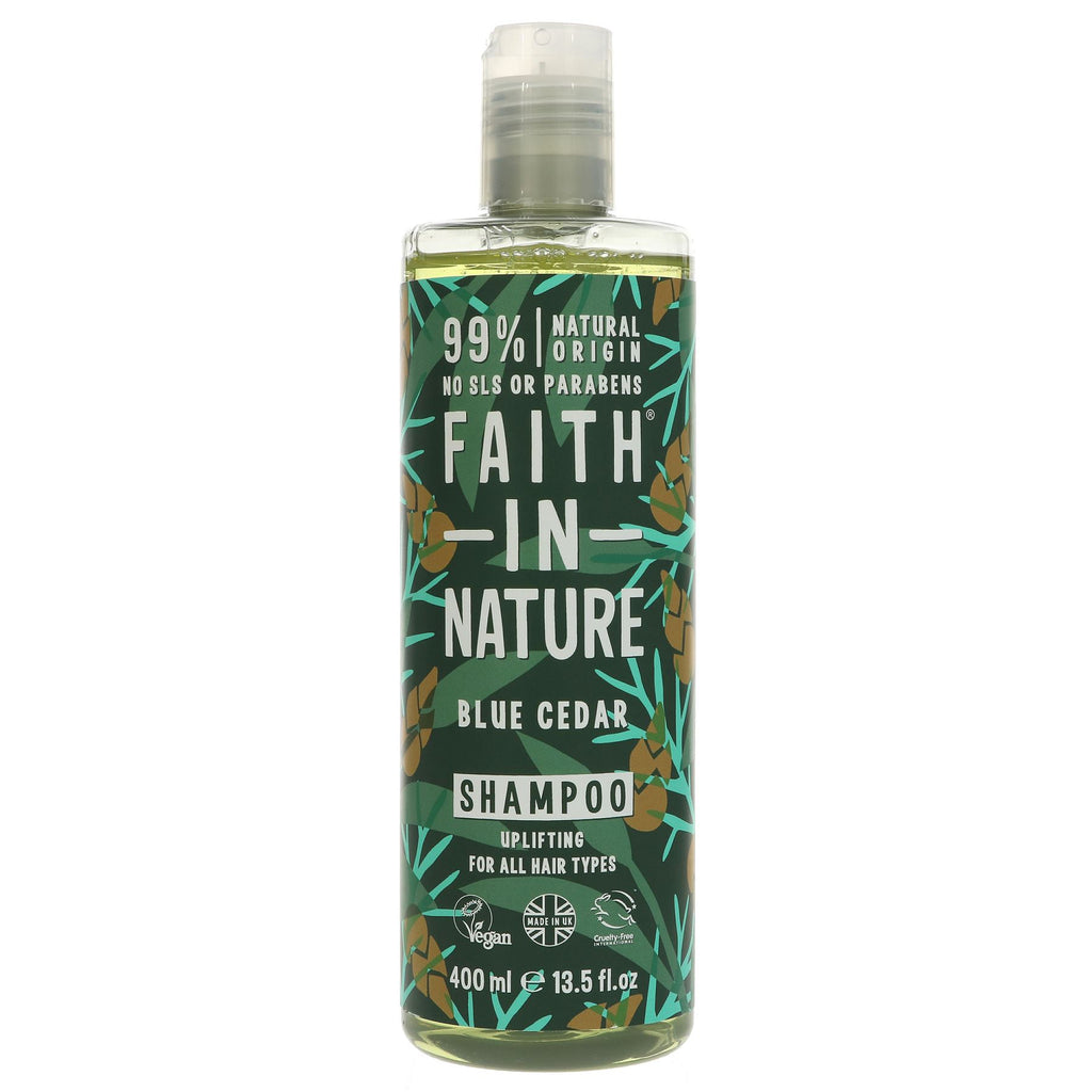 Faith In Nature | Shampoo - Blue Cedar | 400ML