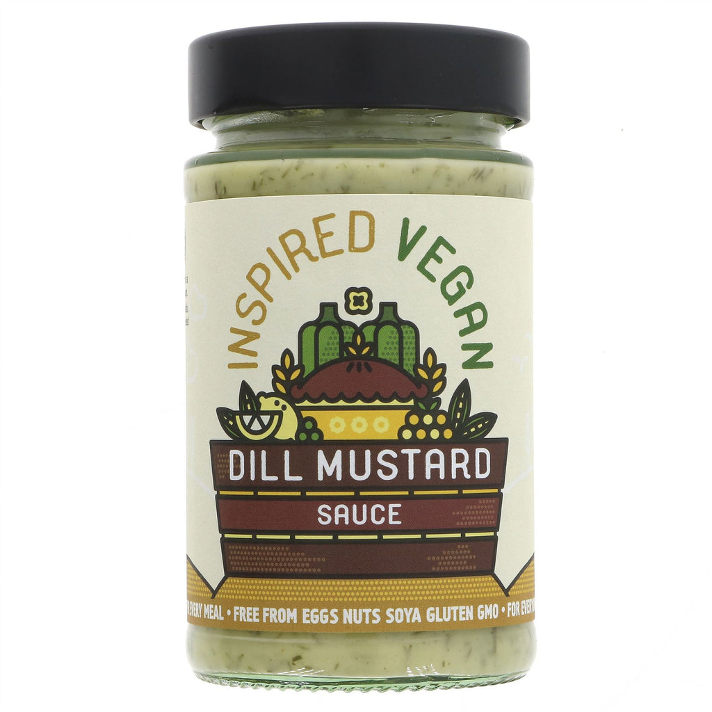 Inspired Vegan | Vegan Dill Mustard Sauce | 200G