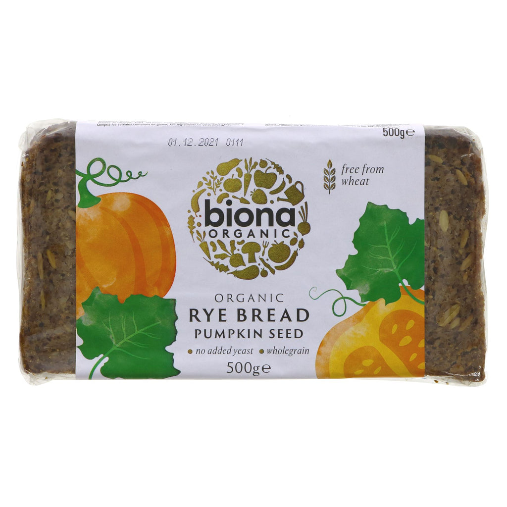 Biona | Rye Bread - Pumpkin Seed | 500G