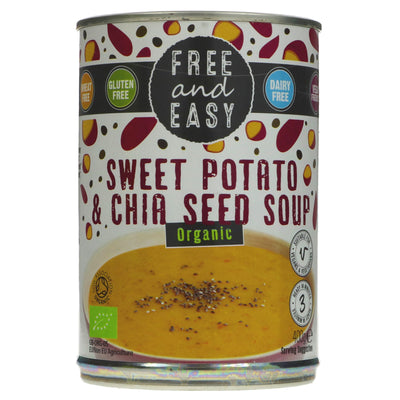 Free & Easy | Sweet Potato & Chia Soup - Org | 400G