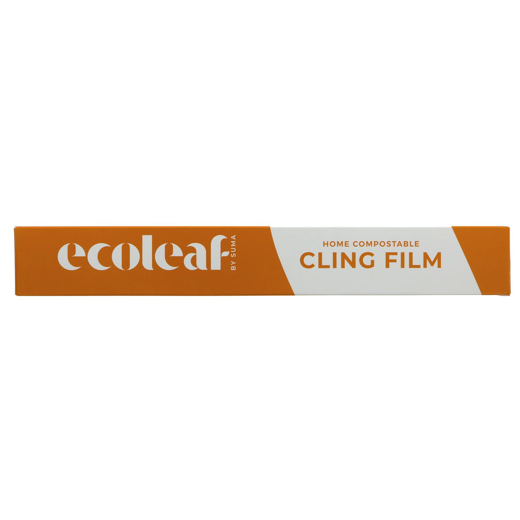 Vegan Ecoleaf Cling Film 30cm x 30M - Home Compostable for Fresh Food Storage