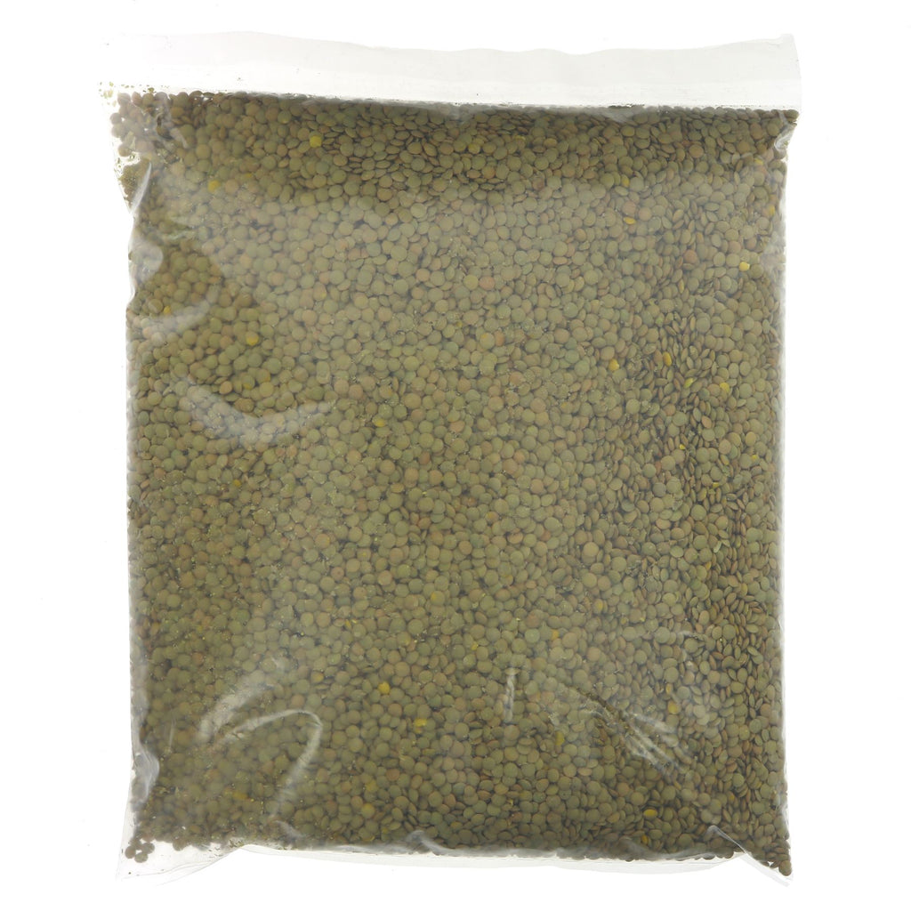 Suma Green Lentils - 3KG - Vegan & Nutritious for Soups, Stews and More
