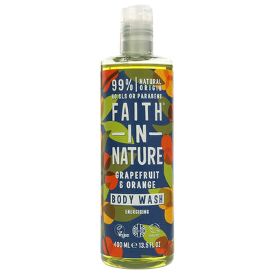 Faith In Nature | Body Wash - Grapefruit & Orange | 400ML