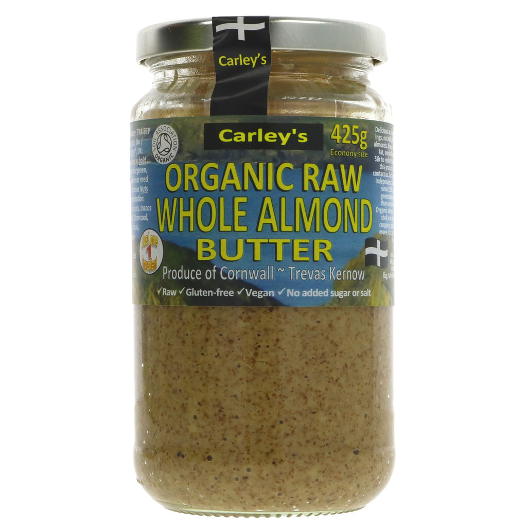 Carley's | Raw Almond Butter | 425G
