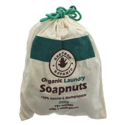 Green Frog Botanic | Laundry Soap Nuts - 250g Bag | 250g