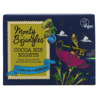 Monty Bojangles | Cocoa Nib Nights | 100g
