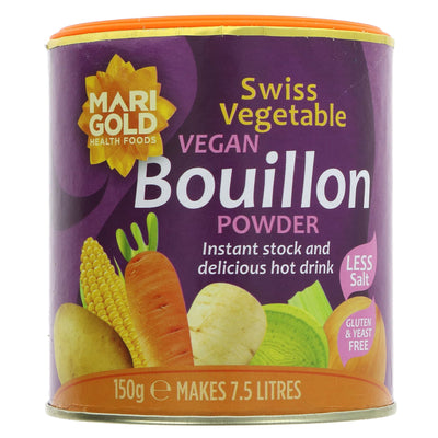 Marigold | Bouillon Powder - Reduced Salt | 150G