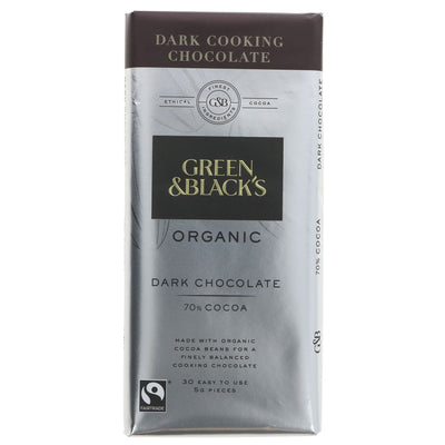 Green & Blacks | Dark Cooking Chocolate-organic | 150g