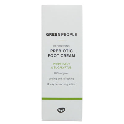 Green People | Prebiotic Foot Cream - Deodorising | 50ml