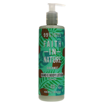 Faith In Nature | Hand & Body Lotion Coconut | 400ml
