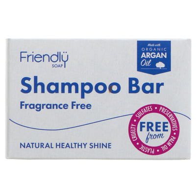 Friendly Soap | Shampoo Bar - Fragrance Free | 95g